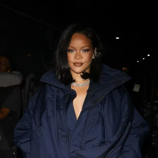 Rihanna Stuns in Sheer Lace Skirt While Supporting A$AP Rocky at Rolling Loud Festival