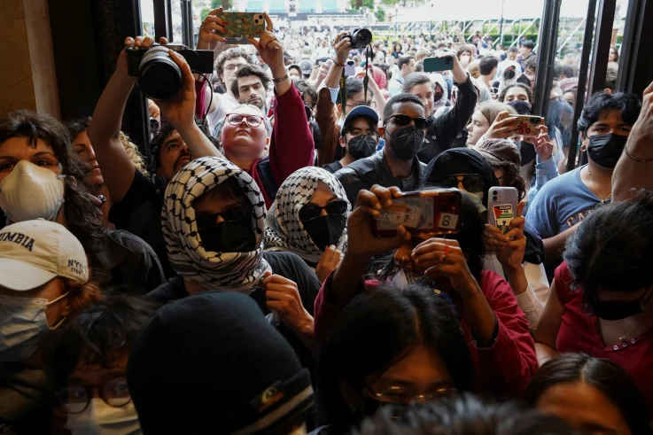 Columbia Library Protest Sparks 80 Arrests, ICE Scrutiny, and Campus Lockdown Amid Pro-Palestinian Unrest