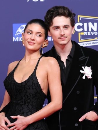 Kylie Jenner and Timothée Chalamet Make Red Carpet Debut in Rome, Share Sweet but Awkward Kiss Moment