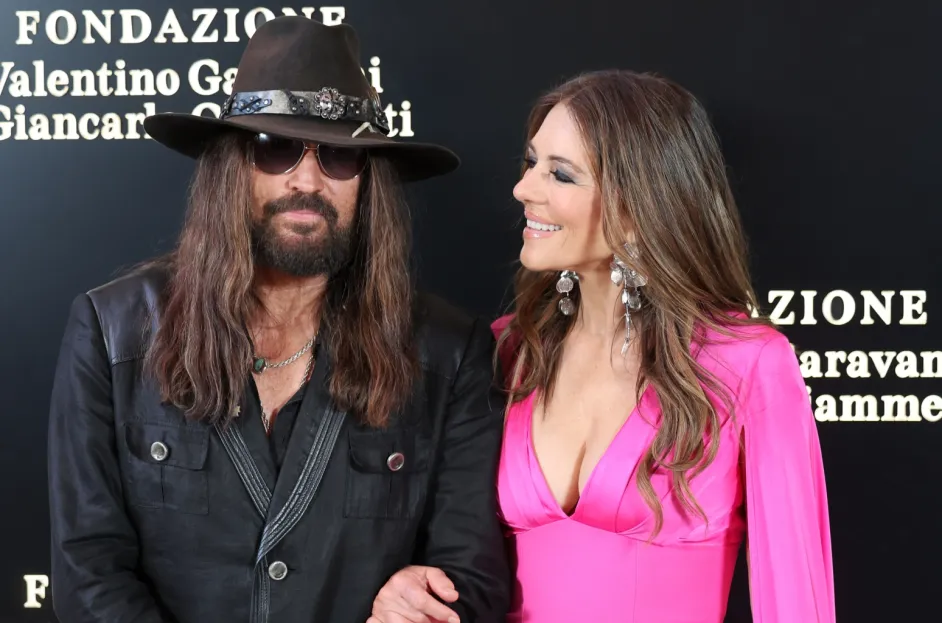Billy Ray Cyrus and Elizabeth Hurley Celebrate Miley’s Premiere With Love, Family, and Reconciliation