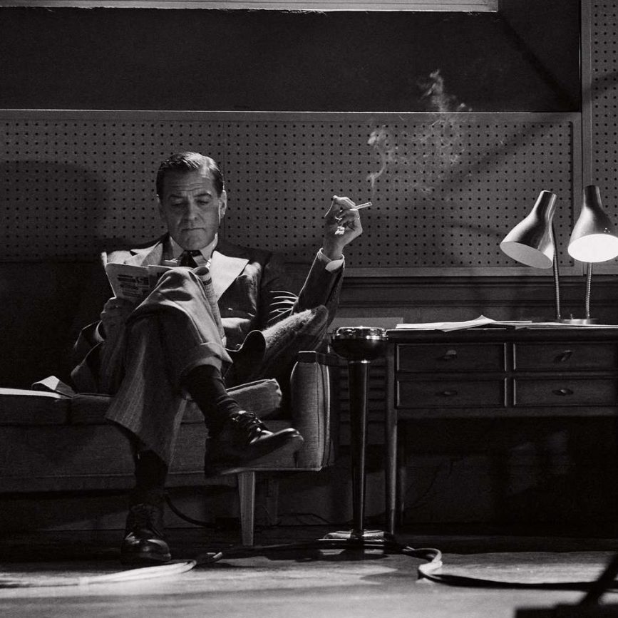 Good Night, and Good Luck Hits Broadway with Clooney and a Stunning 1950s Newsroom Brought to Life
