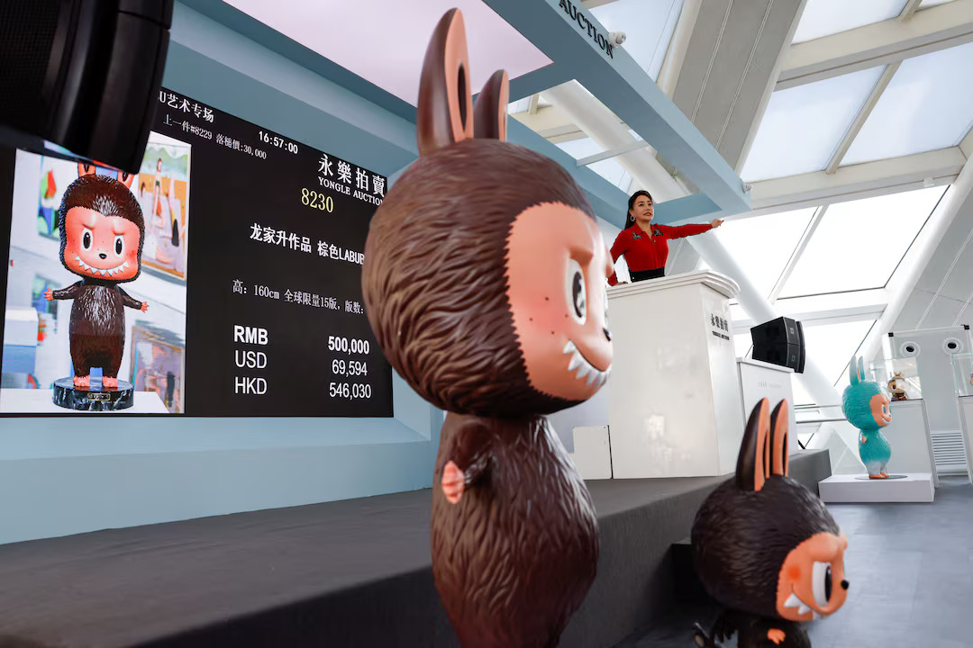 Labubu Doll Sells for Record $150K as Celebrity Hype and Collector Craze Push Prices Soaring
