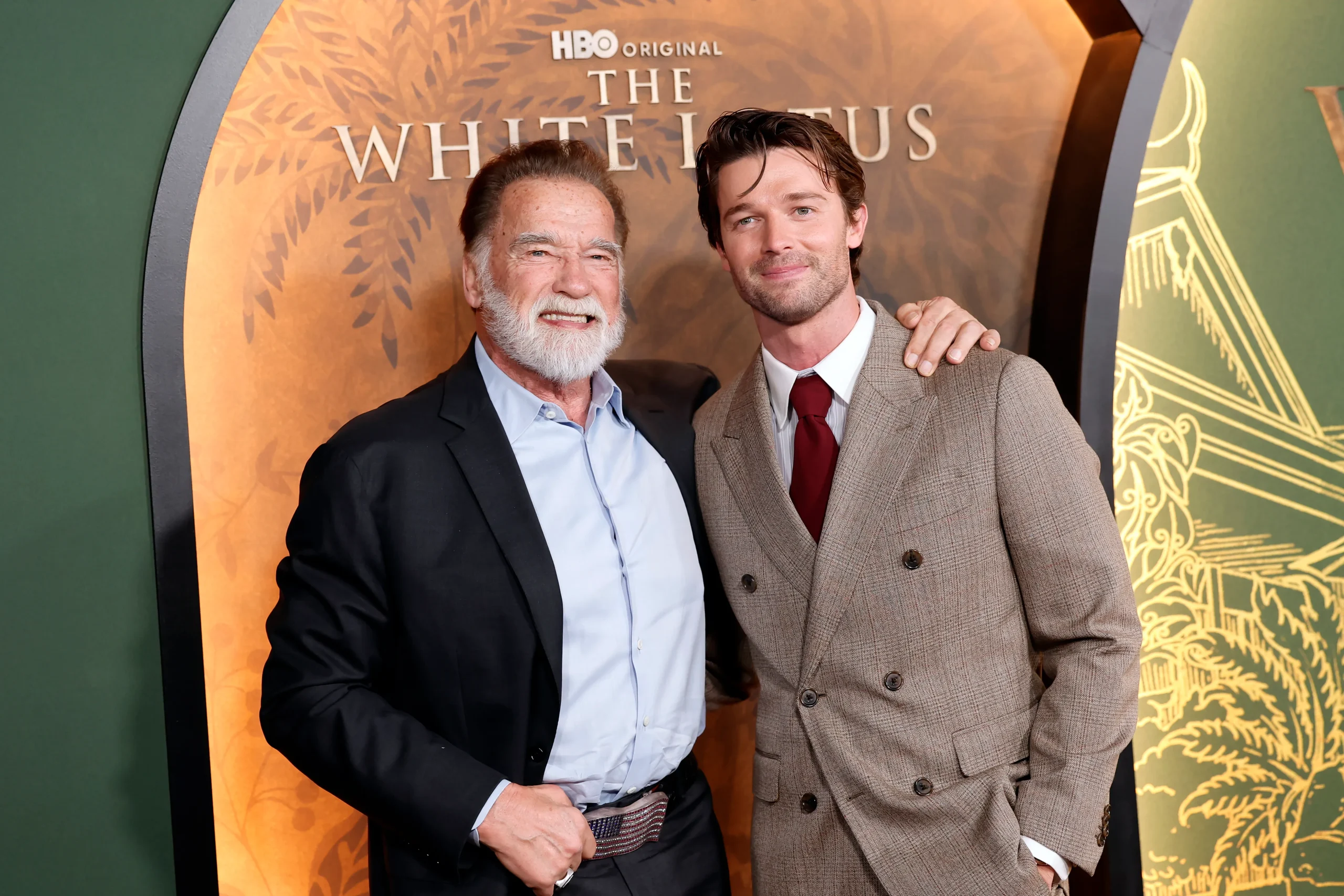 Patrick Schwarzenegger Breaks Out in The White Lotus as Arnold Applauds His Hard-Won Acting Path
