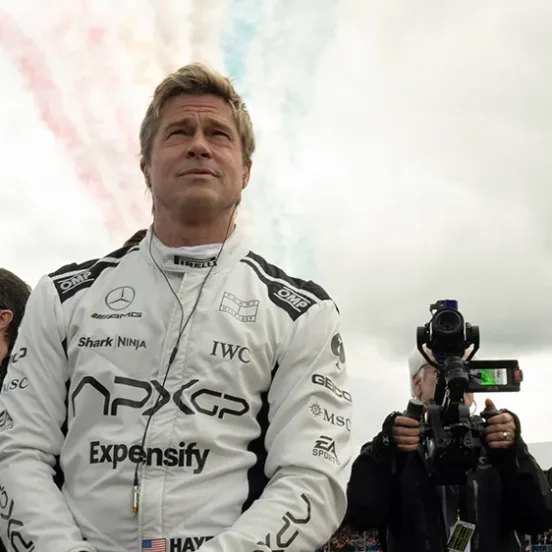 Brad Pitt’s Bean Mishap Steals the Spotlight as F1 Races Toward Box Office Recovery