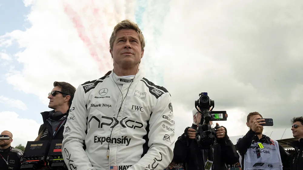 Brad Pitt’s Bean Mishap Steals the Spotlight as F1 Races Toward Box Office Recovery