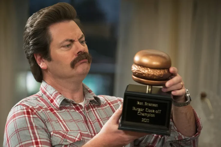 Nick Offerman Shuts Down Claims Ron Swanson Would Support Trump: “You Dumb F---”